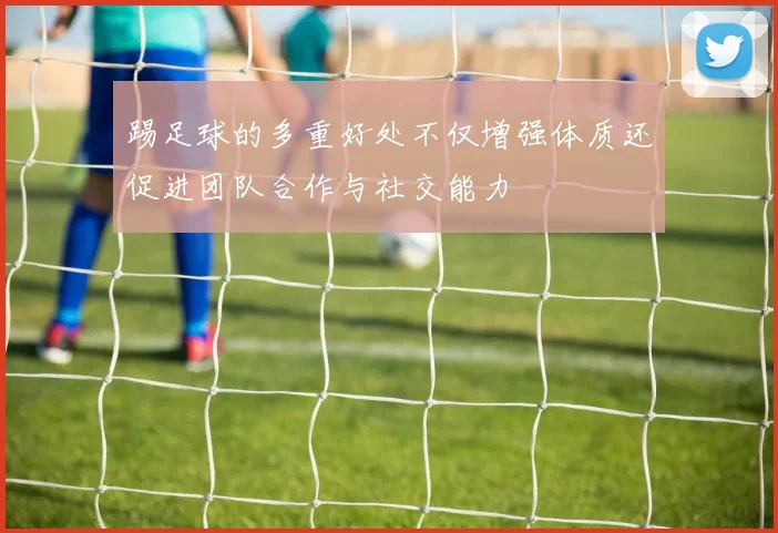 踢足球的多重好处不仅增强体质还促进团队合作与社交能力