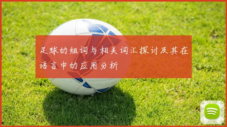 足球的组词与相关词汇探讨及其在语言中的应用分析